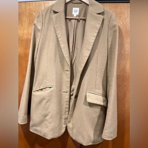 GAP Women's Tan Blazer Jacket